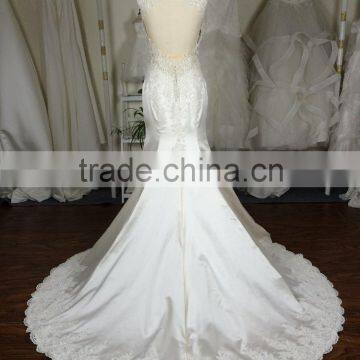(MY20151223A) MARRY YOU A Line Open Back Wedding Dress 2016 Most Popular photo-2