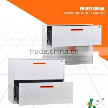 factory sales 2 drawers slimline high quality metal Brisbane pencil tray powder coated modern drawer cabinets