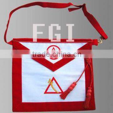 Masonic Red Lodge Apron | Masonic Apron Handmade