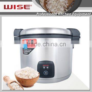 WISE Electric Stainless Steel 13L Commercial Rice Cooker as Kitchen Equipment