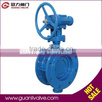 WCB Double Flange Triple offset Butterfly Valve