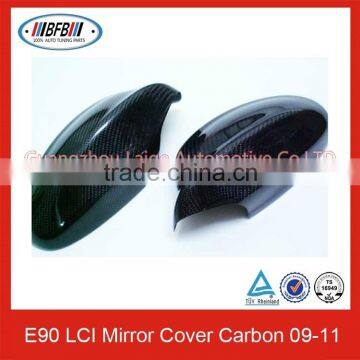 E90 Carbon Fiber Mirror Cover For E90 LCI 2009-2011