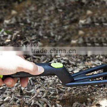 Small Plastic Four-teeth Fork Hand Garden Tool Gold Metal Detecting Pointed Garden 551388 photo-2