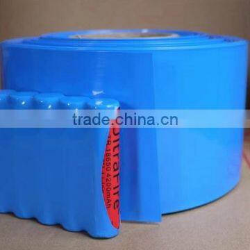 18650 battery PVC lifepo4 lithium battery packs insulation materials Heat shrinkable tube colorful