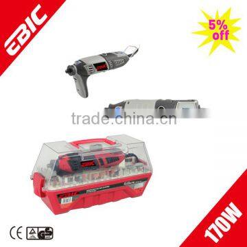 170W 3.2/2.4/1.6mm Rotary tool kit-Electric Mini Grinder (DC-170C-4)