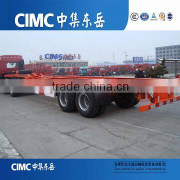 2015 Top Ranking CIMC 2 Axle 20ft Skeleton COntainer Trailer