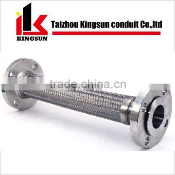 stainless steel corrugated and braided flexible metal hose