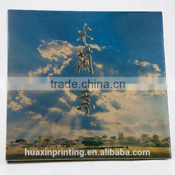 Custom Art Photography Book Printing with high quality