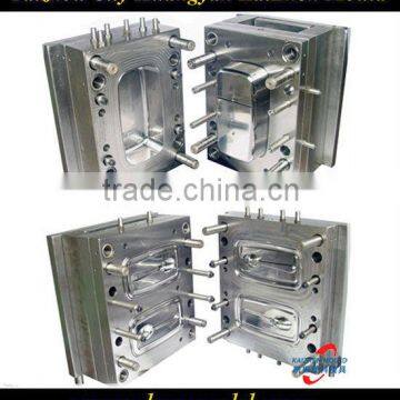 Convenient and heat preservation plastic lunch box mould with spoon