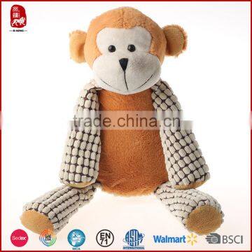 Wholesale Fabric Plush Sitting Stuffed Monkey Toys