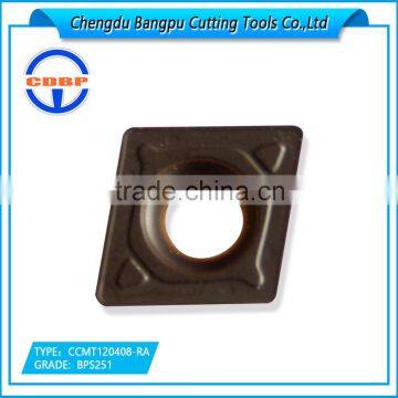 Carbide Turning Insert CCMT120408-RA BPS251 for Steel Semi Finishing photo-3
