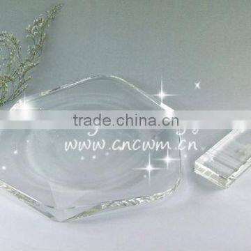 Crystal choprsticks holder,crystal dish for home decoration