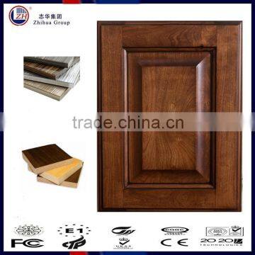 zhuv natural wooden grain pvc kitchen cabinet door