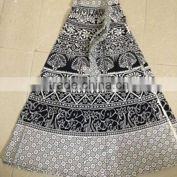 Indian style fashionable skirt Beach wear Cotton skirt wrap around skirt sarong style skirt