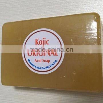 2016 hot sell custom kojic acid soap