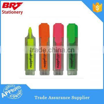 transparent multi color highlighter pens