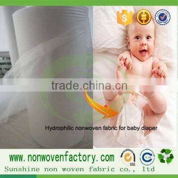 China Wholesales 100% Nonwoven Fabrics for Baby Diaper photo-4