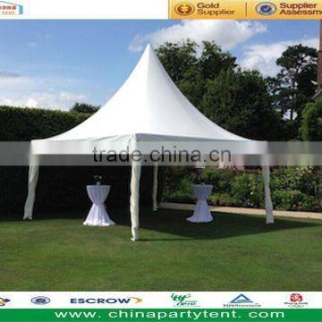Cheap outdoor pvc pagoda tent with pvc fabrics