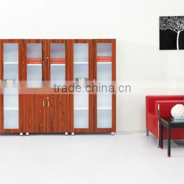 Modern design in book shelf cabinet of office home furniture