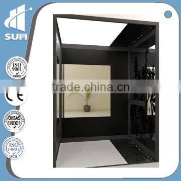 Speed 0.4m/s luxury decoration small elevators for homes