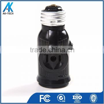 black e27 g12 to e27 no wire lampholder with switch