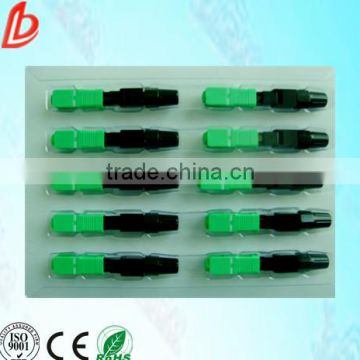 manufacturer supply optical fiber sc type fast connector for fibre-optic link