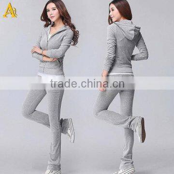 Ladies Womens Sports Sexy plus size velour tracksuits