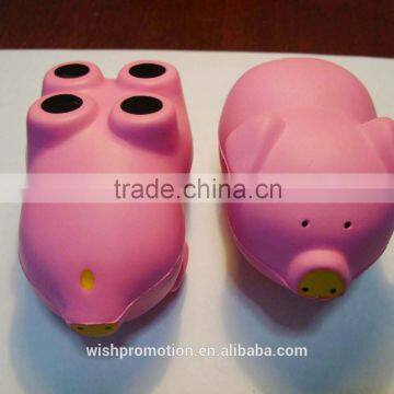 pu stress pig toy