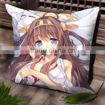 New Kantai Collection Anime Dakimakura Square Pillow Cover SPC23