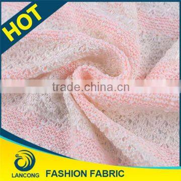 Shaoxing textile manufacturer Customized Wholesale jacquard hacci knit