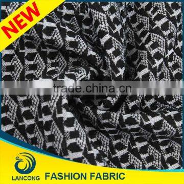 Most popular Latest Style High Quality polyester jacquard knitted fabric for mattress for baby sweater design