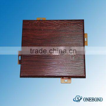 Aluminum composite panel with marble/polyester coating for exterior wall or interior wall