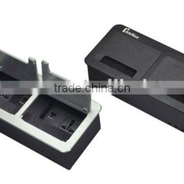 tabletop interconnect box for office furniture system