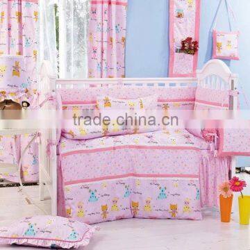 Cotton Crib Baby Bedding Set
