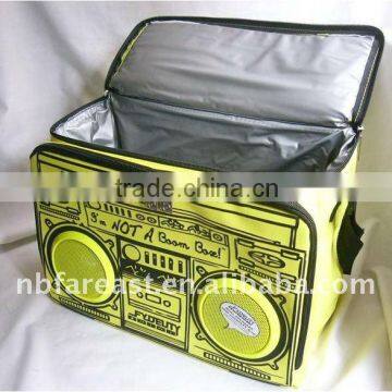 fashion music cooler bag