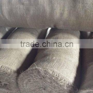 100% jute cloth eco friendly table cloth jute fabric (JF-039)