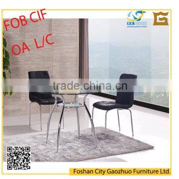 2016 hot sales home furniture dinig table /glass dining table TI6004#