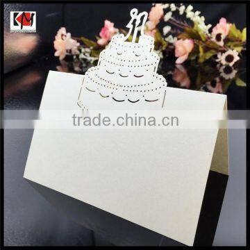 Birthday laser cut handmade paper greeting card wholesale