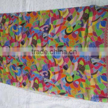 EXPORTS DESIGNS SILK SCARVES TEXTILE