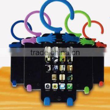 V tie silicone multiple mobile phone holder