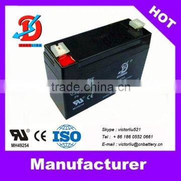 4v batteries 4v 3.5ah rechargeable lead acid battery with Sufficient capacity