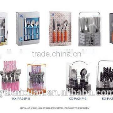 Factory Direct Mirror Polish Stainless Steel 72PCS Cutlery Set photo-2