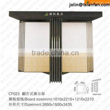 CF023 stickers display rack / wood display rack