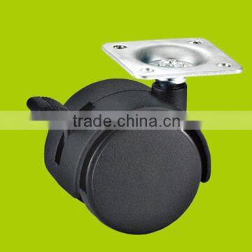 China Factory Furniture Castor Wheel With Plate photo-2