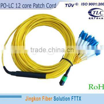 MPO-MPO Singlemode Optical Fiber Patch Cable