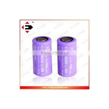 EFAN High drain IMR18350 10.5A 18350 700mah 3.7v LiMn battery flat top recharge battery