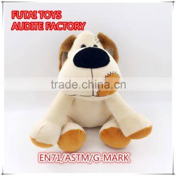 Custom/OEM soft stuffed custom plush dog toys with big ears