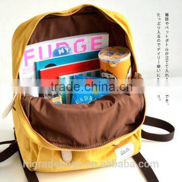 Cheap Canvas and Leather Backpack photo-3
