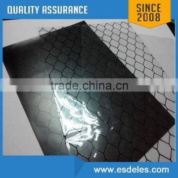 PVC clear honeycomb conductive curtain