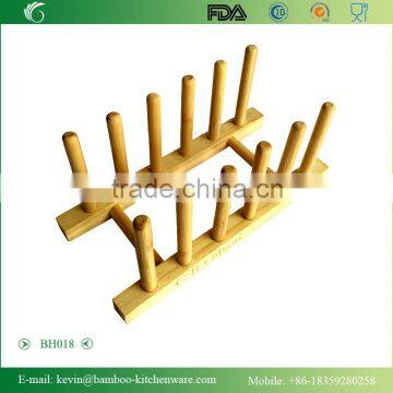 BH018 Multi Functions Bamboo Cutting Board Holder Portable Board Stander Utensils Set Home Appliance photo-4
